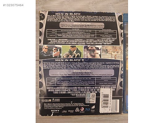 Men in black ilk 3 film set hepsi yerli baskı Türkçe destekli