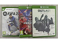 Xbox pes20 Outlast trinity fifa23