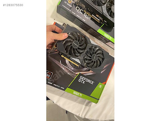 Gigabyte GeForce 1660 Tİ temiz az kullanılmış ekran kartı - Gigabyte Ekran Kartı İlanları sahibinden.com'da