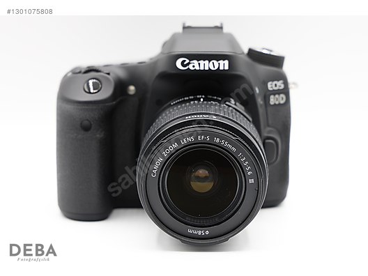 DSLR / Canon / EOS 80D / CANON 80D 18-55MM LENS sahibinden.comda