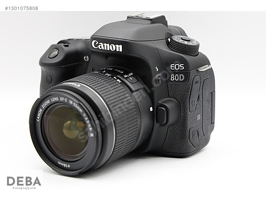DSLR / Canon / EOS 80D / CANON 80D 18-55MM LENS sahibinden.comda