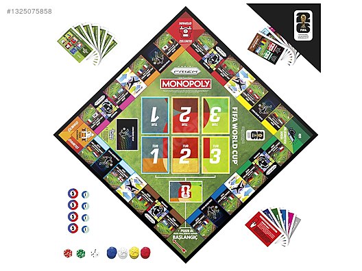 monopoly prizm panini dünya kupası masa oyunu on sahibinden.com