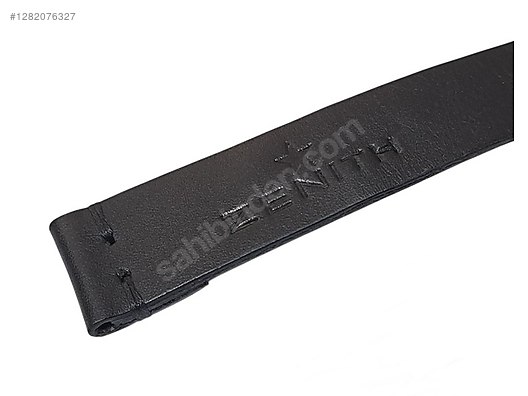 Zenith Kordon Zenith Saat Kordonu 21x18mm Deri Kordon Siyah - İlan