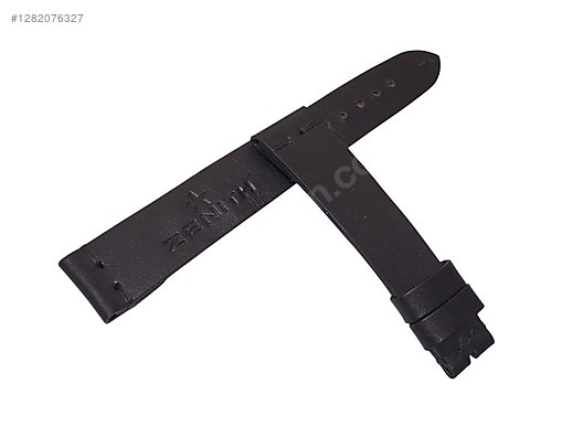 Zenith Kordon Zenith Saat Kordonu 21x18mm Deri Kordon Siyah - İlan