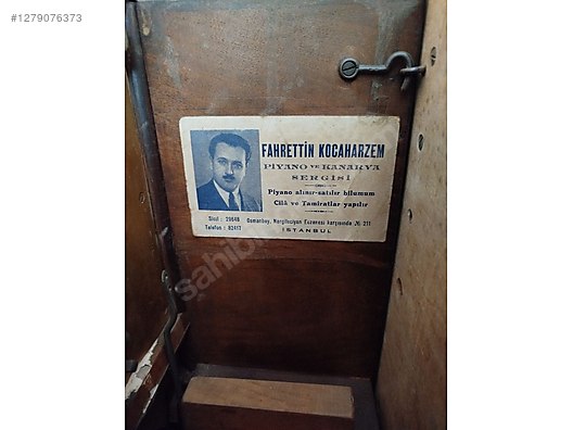 İkinci El ve Sıfır Alışveriş / Antika / Enstrüman / Antika Tuşlu Çalgı