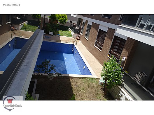 ÇEŞME ÇİFTLİK SATILIK HAVUZLU SİTEDE DAİRE Satılık Daire İlanları