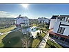 Geyikli'nin en prestijli sitesinde, denize yakın havuzlu villa.