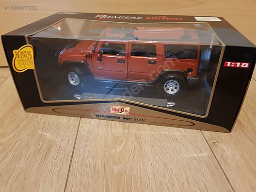İNDİRİM*** 1/18 die-cast Hummer H2 SUV 2003 on sahibinden.com