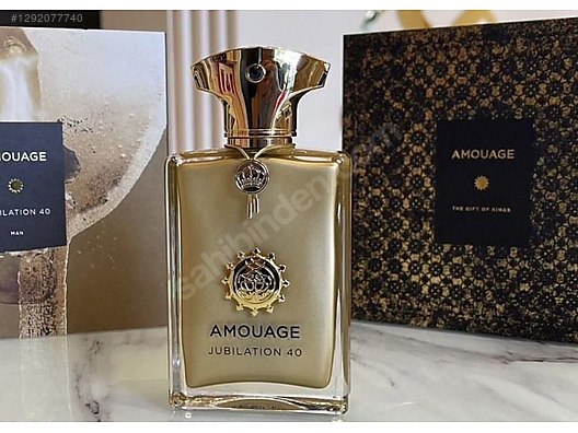 Amouage jubilation 40 man 10 ml(supriz hediyesiyle birlikte