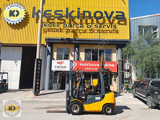 KESKİNOVA MAKİNA DAN 2. EL JUNGHEINRICH 3 TON DİZEL FORKLİFT