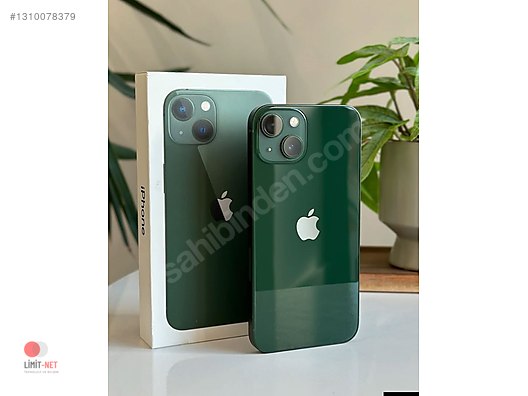Apple / iPhone 13 / iPhone 13 yeşil renk kapalı kutu 128 gb 39999
