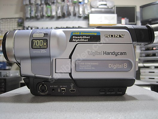 SONY DCR-TRV245 DIGITAL 8 KAMERA GECE GÖRÜŞLÜ KUTUSUNDA sahibinden