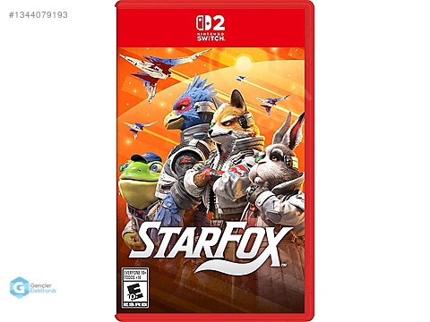 Star Fox Nintendo Switch 2 SIFIR - Takas Olur - KURYE !! - İlan ve