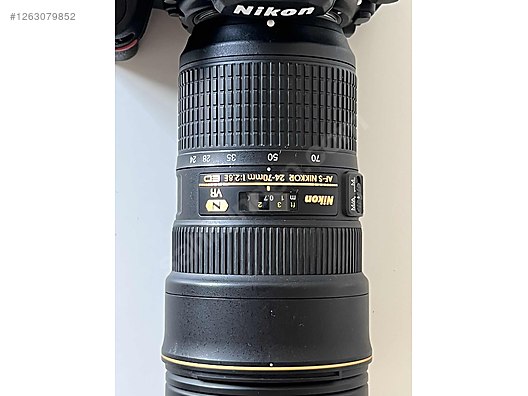 Lensler / Satılık Nikon AF-S NIKKOR 24-70mm f/2.8E ED VR Lens