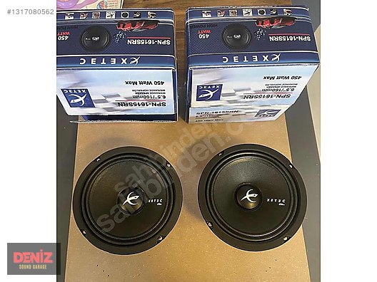 Hoparlör / Midrange / Xetec 16 cm Neodium Midrange SPN-1615SRN
