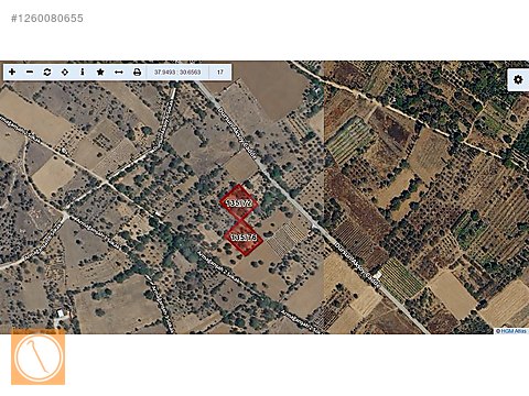 ATABEY GEZİRLERDE YATIRIMLIK 3.695m2 BAĞ #1260080655