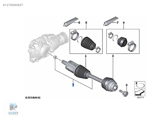 Otomobil & Arazi Aracı / Yürüyen & Direksiyon / 31608683333 BMW
