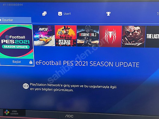 İkinci El ve Sıfır Alışveriş / Oyunculara Özel / Oyun Konsolu / PlayStation 4