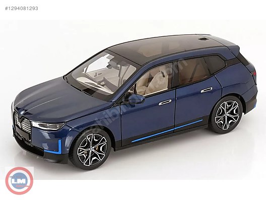 1:18 Minichamps 2022 BMW IX Blue Metalic, Lider Model on