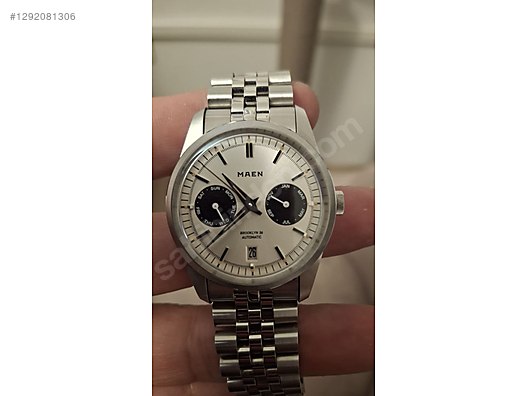 Çelik Kasa Çelik Kordon Otomatik Maen Erkek Kol Saati - 1292081306