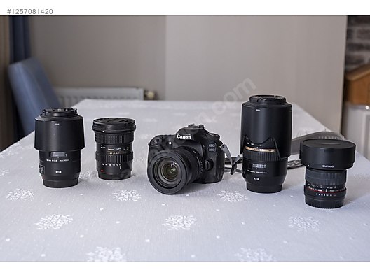 DSLR Canon EOS 80D CANON EOS 80D+Sigma 17-70, Fisheye+Geniş