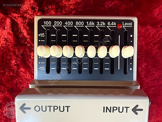 Boss GE-7 Equalizer Ekolayzer Pedalı - Efekt Pedalı ve Diğer