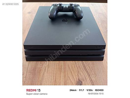 PS4 PRO 1TB TEK KOL ORJİNAL on sahibinden.com - 1329081835