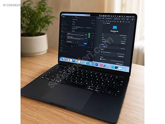 Apple Macbook / Tertemiz MacBook Air M2 13.6 8GB 256GB Midnight on
