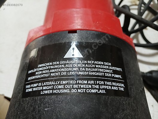 İkinci El ve Sıfır Alışveriş / Bahçe & Yapı Market / Yapı Malzemeleri / Sıhhi Tesisat / Pompa & Hidrofor