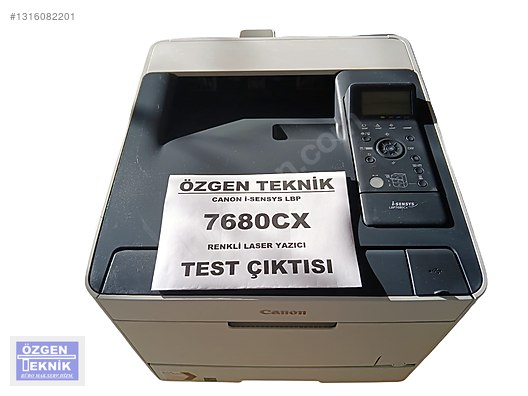 Yazıcı / canon i-sensys lbp 7680cx yazıcı(ÇALIŞIR,SORUNSUZ