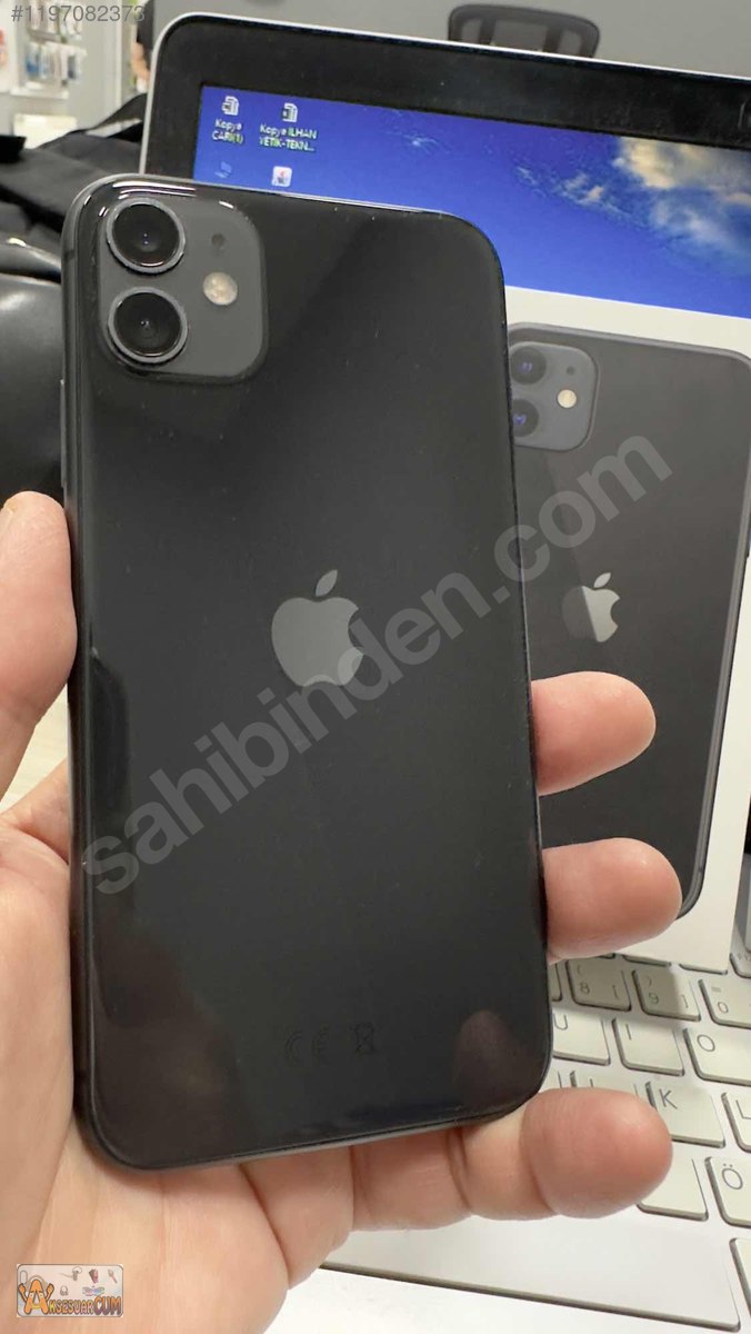 Apple / iPhone 11 / (Temiz/Sorunsuz PİL77) IPHONE 1164GB Kutu+Kablo