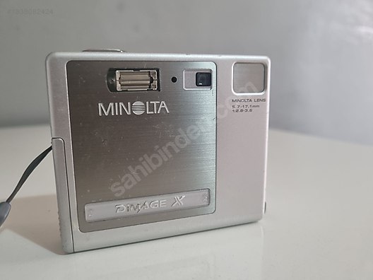 Kompakt / Konica Minolta / Dimage X / MİNOLTA DİMAGE X AÇIKLAMAYI