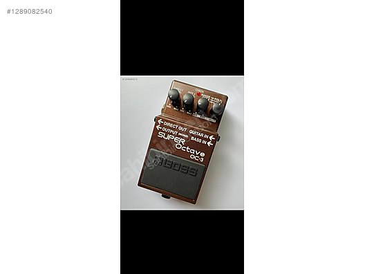 BOSS OC-3 Super Octave Gitar / Bas / Elektro Saz Uyumlu - Efekt