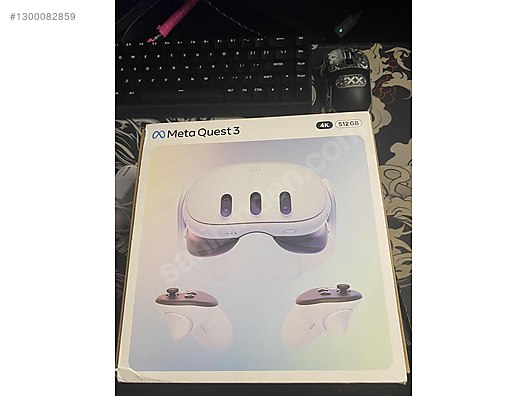 Meta Quest 3 512GB | Sıfır Ayarında | Kutulu sahibinden.comda