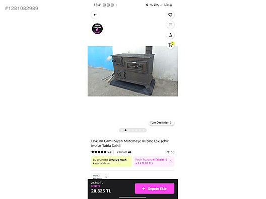 İkinci El ve Sıfır Alışveriş / Bahçe & Yapı Market / Yapı Malzemeleri / Isıtma / Soba & Şömine