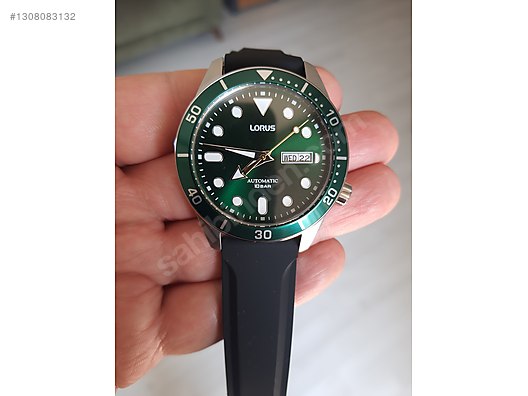 Lorus / Lorus RL455AX-9 (42 mm, Yeşil Bezel ve Kadran) sahibinden