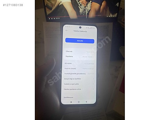 İkinci El ve Sıfır Alışveriş / Cep Telefonu & Aksesuar / Cep Telefonu / Xiaomi / Redmi 13