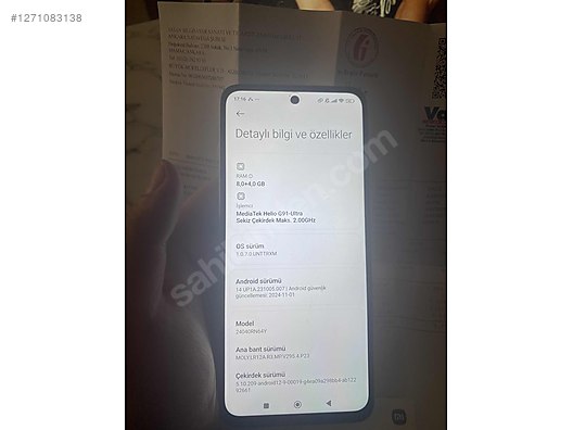 İkinci El ve Sıfır Alışveriş / Cep Telefonu & Aksesuar / Cep Telefonu / Xiaomi / Redmi 13