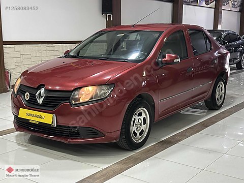 SUNGUROĞLUNDAN 2016 MODEL - RENAULT - SYEMBOL 1.5...