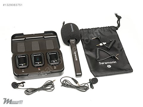 Mikrofon / Saramonic Blink 500 ProX B2 2li Kablosuz Yaka Mikrofonu