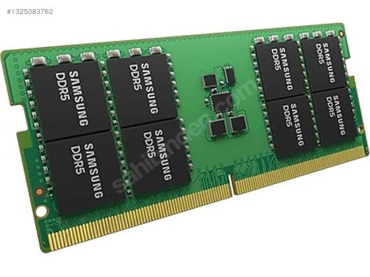 Samsung 2x8GB 16gb DDR5 5600Mhz KUTUSUZ Notebook Ram on sahibinden