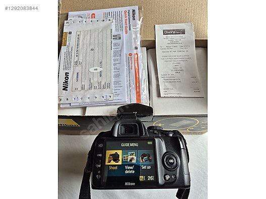 DSLR / Nikon / D3000 / nikon d3000 18/55 vr kit full takım