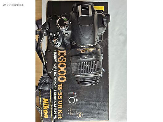 DSLR / Nikon / D3000 / nikon d3000 18/55 vr kit full takım