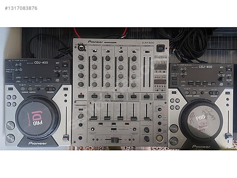 Pioneer DJM-600 Mixer (Silver) + CDJ 400 sahibinden.comda - 1317083876