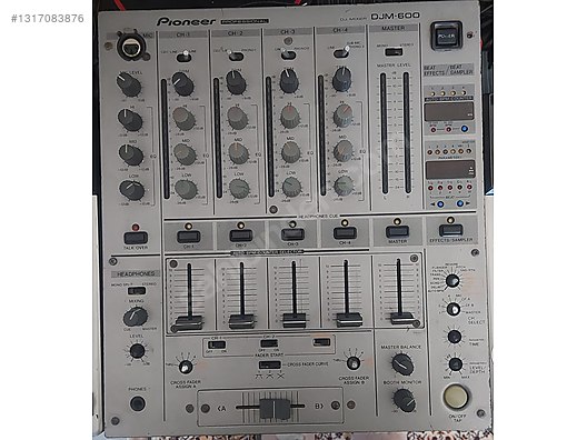 Pioneer DJM-600 Mixer (Silver) + CDJ 400 sahibinden.comda - 1317083876