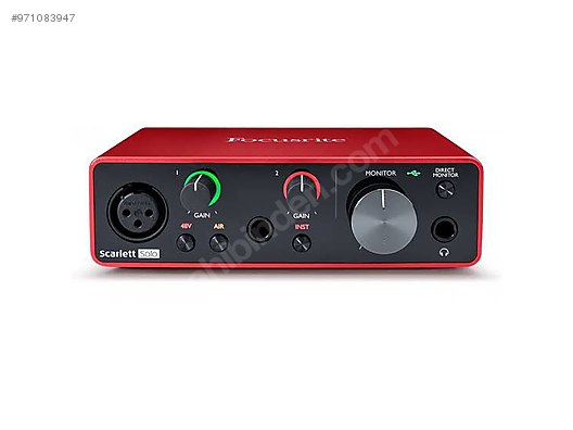 focusrite scarlett solo gen 3 ses karti focusrite ses karti sahibinden com da 971083947