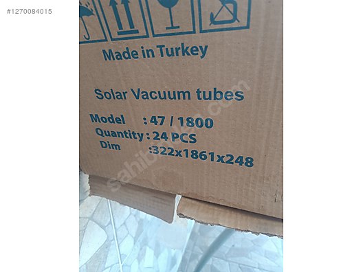 İkinci El ve Sıfır Alışveriş / Bahçe & Yapı Market / Yapı Malzemeleri / Isıtma / Güneş Enerjisi Sistemi