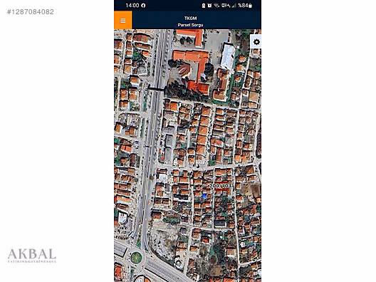 AKBALDAN KARACA MAHALLESİNDE SATILIK 576 M2 ARSA #1287084082