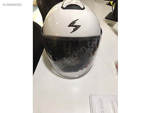 Scorpion EXO City 2 Beyaz Açık Kask + Interkom sahibinden.comda