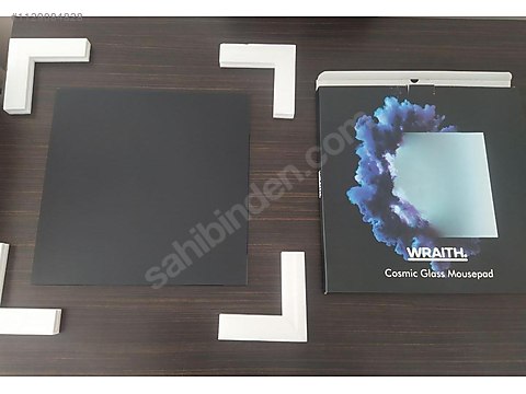 Wraith Cosmic Glass Mousepad Siyah (Cam Mousepad) - Mousepad